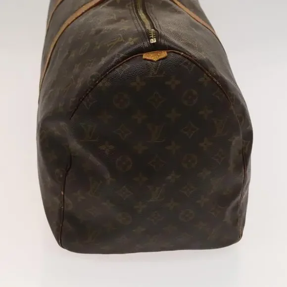 LOUIS VUITTON Monogram Keepall 55 Boston Bag M41424 - Picture 4 of 16
